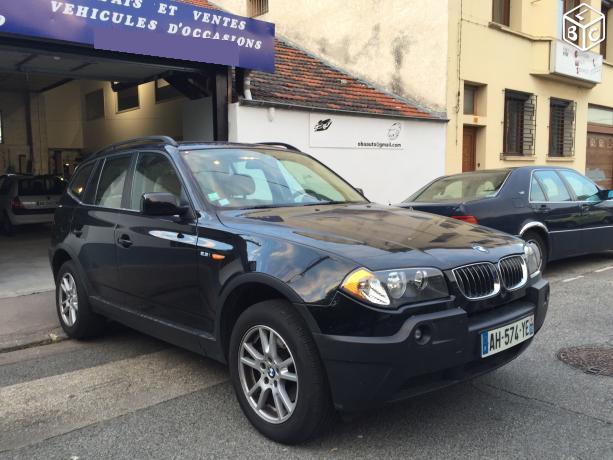 Left hand drive BMW X3 2.5 LUXURY FRENCH REG