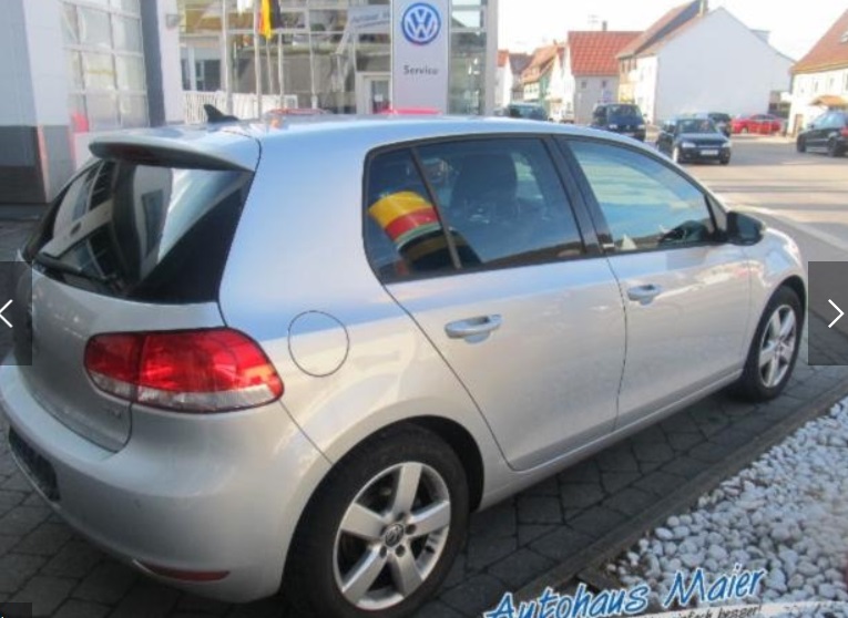 VOLKSWAGEN GOLF (01/10/2011) - 