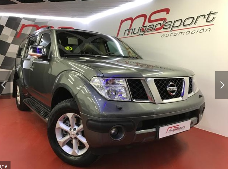 Left hand drive NISSAN PATHFINDER 2.5 DCI XE 7 SEATS SPANISH REGISTERED