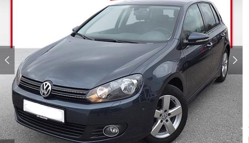 lhd VOLKSWAGEN GOLF (01/03/2011) - 