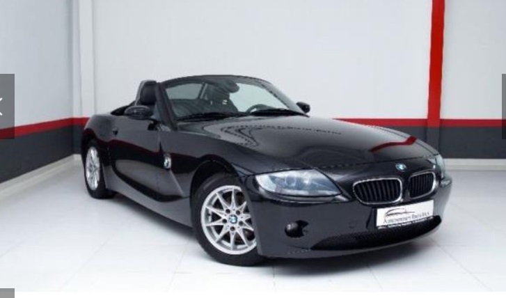 Left hand drive BMW Z4 Z4 Roadster 2.0i