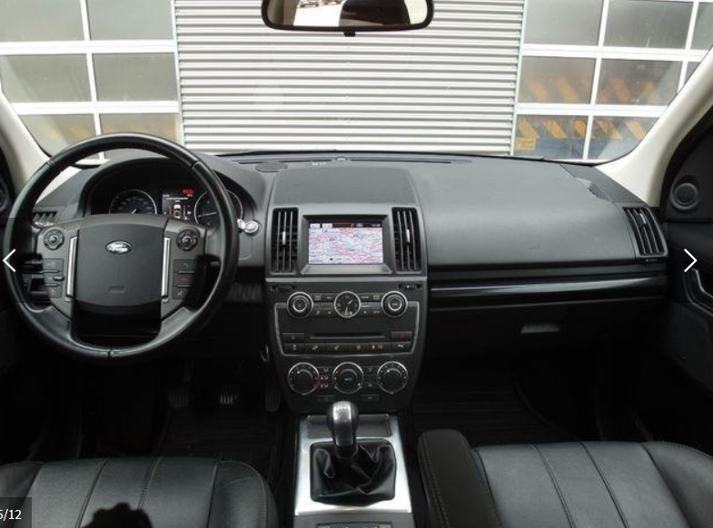 Left hand drive car LANDROVER FREELANDER (01/07/2013) - 