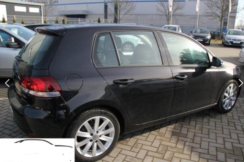 lhd car VOLKSWAGEN GOLF (01/03/2011) - 