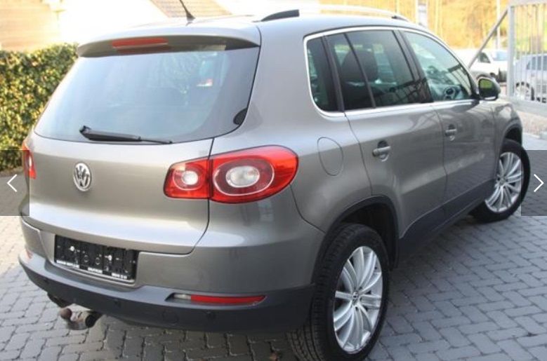 lhd car VOLKSWAGEN TIGUAN (01/01/2010) - 