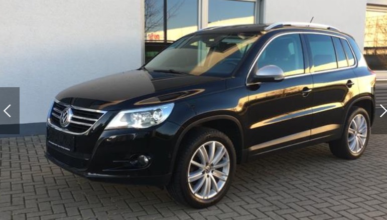 lhd VOLKSWAGEN TIGUAN (01/01/2009) - 