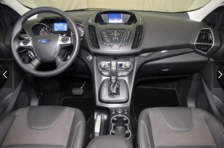 Left hand drive car FORD KUGA (01/01/2014) - 