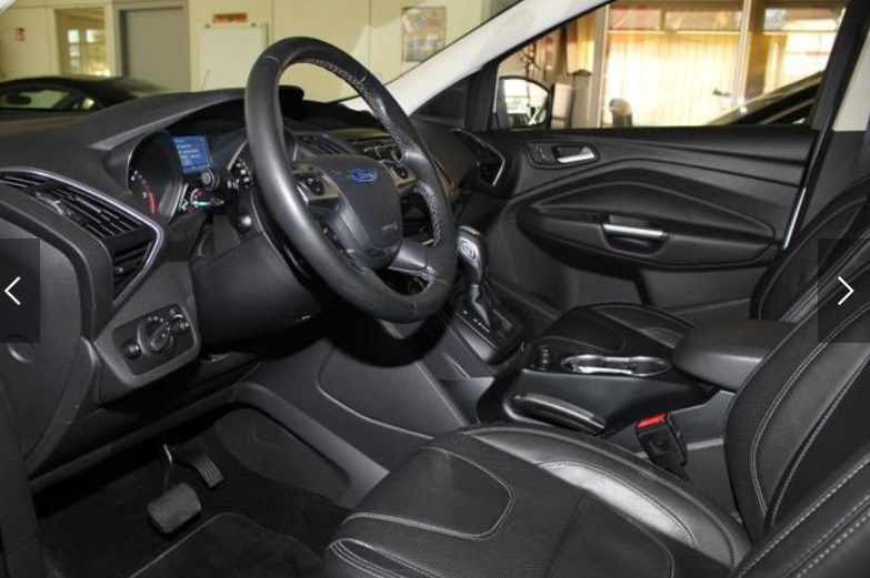 left hand drive FORD KUGA (01/08/2014) -  