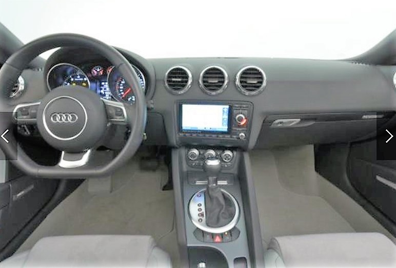 left hand drive AUDI TT (01/04/2014) -  