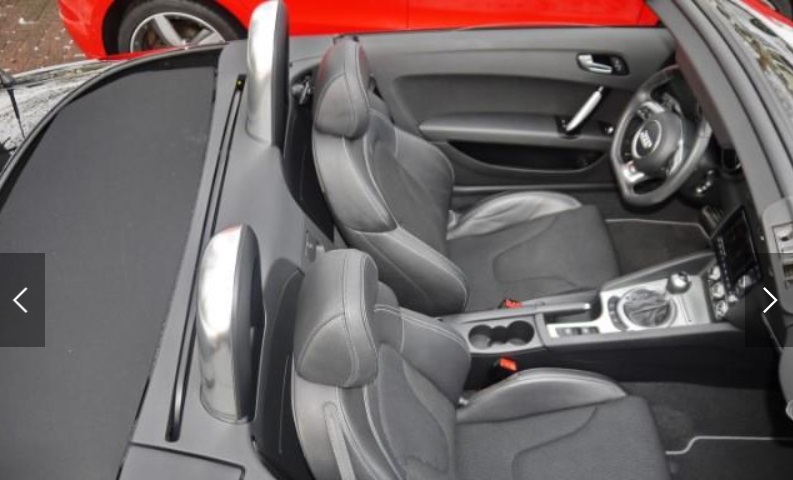 left hand drive AUDI TT (01/12/2013) -  