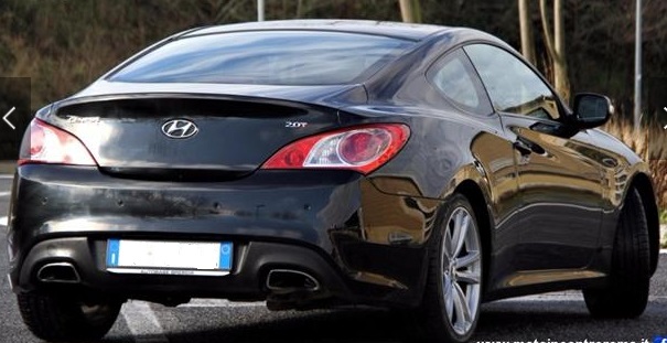 lhd car HYUNDAI COUPE (01/04/2011) - 