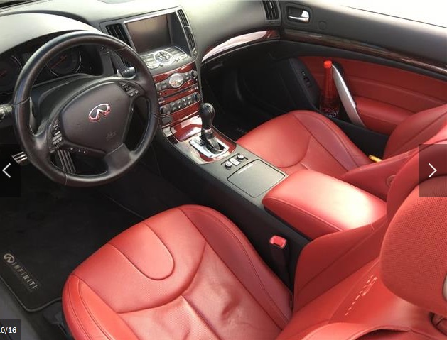 Left hand drive car INFINITI Q60 (01/09/2009) - 