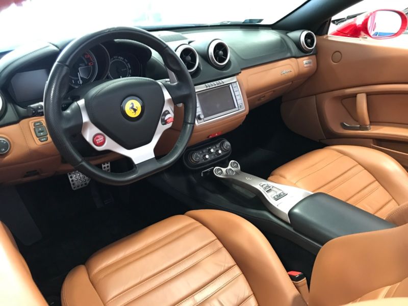 Left hand drive car FERRARI CALIFORNIA (01/09/2009) - 