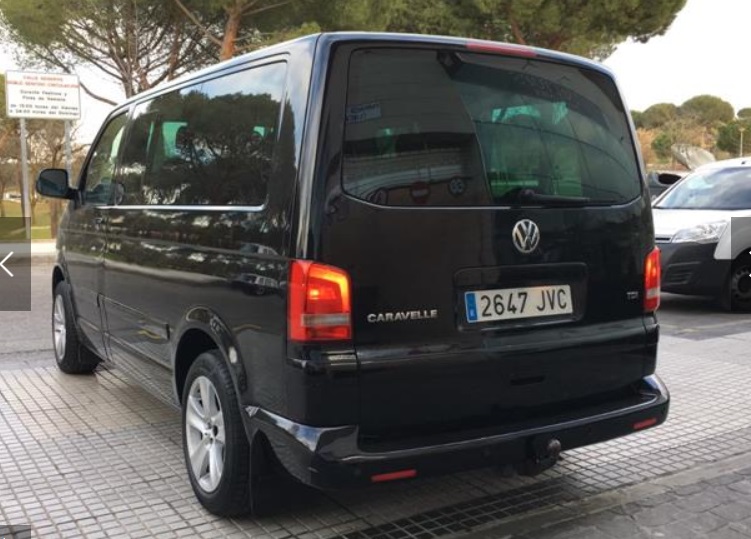 lhd car VOLKSWAGEN CARAVELLE (01/05/2010) - 