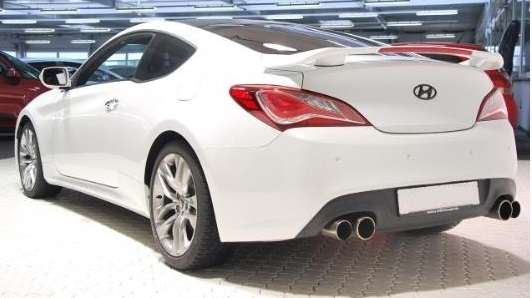 Left hand drive HYUNDAI COUPE Genesis 3,8 V6 Automatik Vollleder Xenon Shz