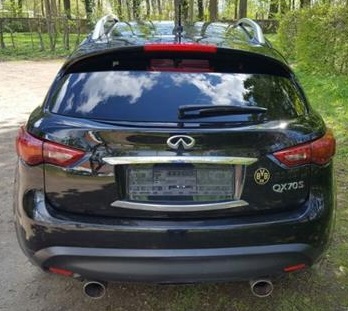 lhd car INFINITI QX70 (01/05/2014) - 