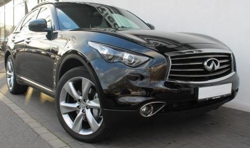 Left hand drive INFINITI QX70 3.0d S Premium Navi Leder Xenon 21 Zoll