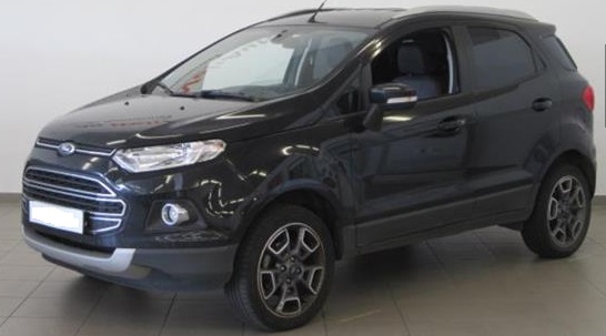 Left hand drive FORD ECOSPORT 1.5 TDCi 90ch FAP Titanium