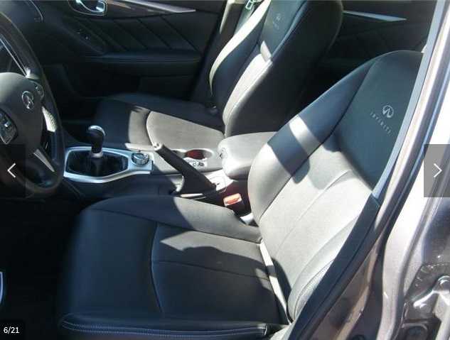 Left hand drive car INFINITI Q50 (01/04/2014) - 