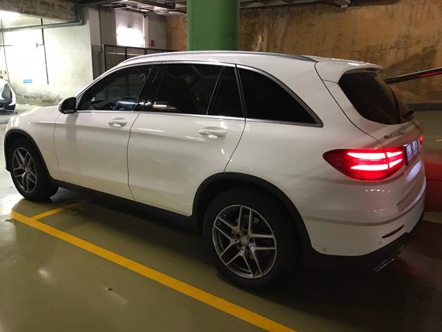 Left hand drive car MERCEDES GLC (01/01/2017) - 