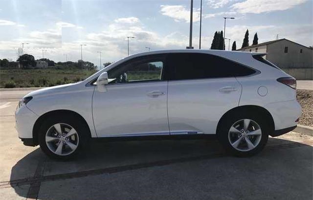 Left hand drive LEXUS RX450h Hybrid Navi Spanish Reg