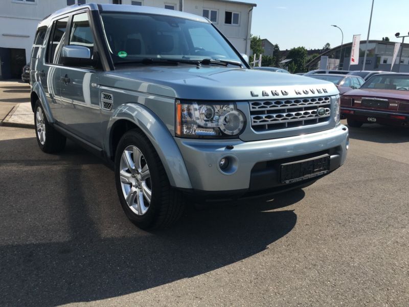 Left hand drive LANDROVER DISCOVERY 4 SDV6 HSE 7 SEATS