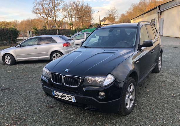 Left hand drive BMW X3 2.0 D 177HP AUTO FRENCH REG
