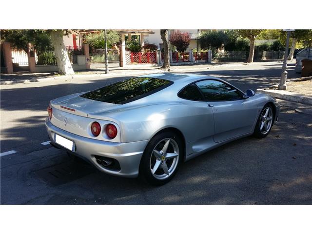 Left hand drive car FERRARI 360 (01/07/2002) - 