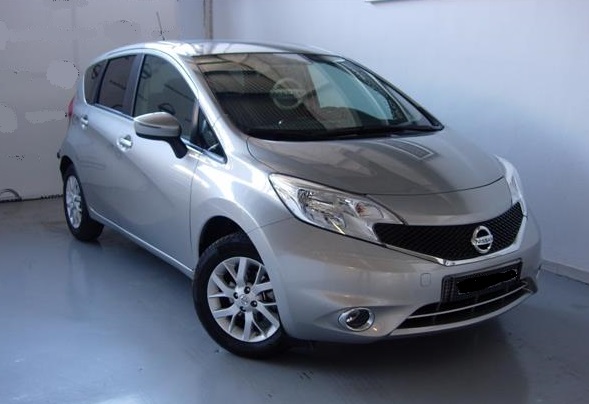 lhd car NISSAN NOTE (01/08/2016) - 