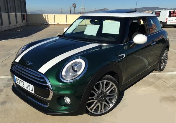 Left hand drive car MINI COOPER (01/05/2017) - 