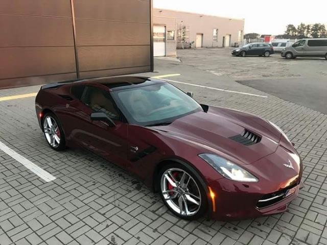 Left hand drive CHEVROLET CORVETTE 6.2