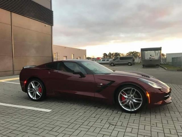 Left hand drive CHEVROLET CORVETTE 6.2