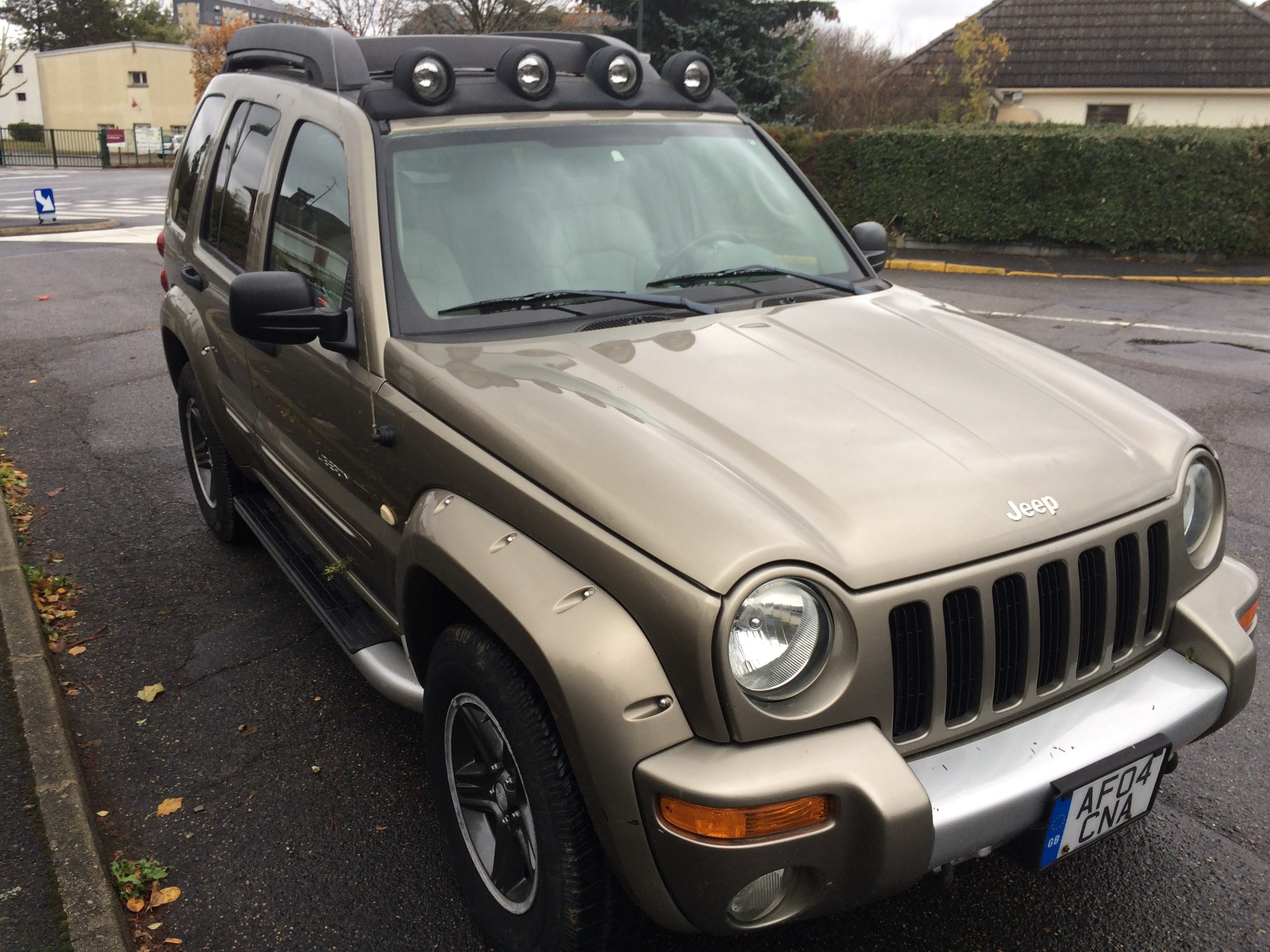 Left hand drive JEEP CHEROKEE 3.7 JAMBOREE UK REG