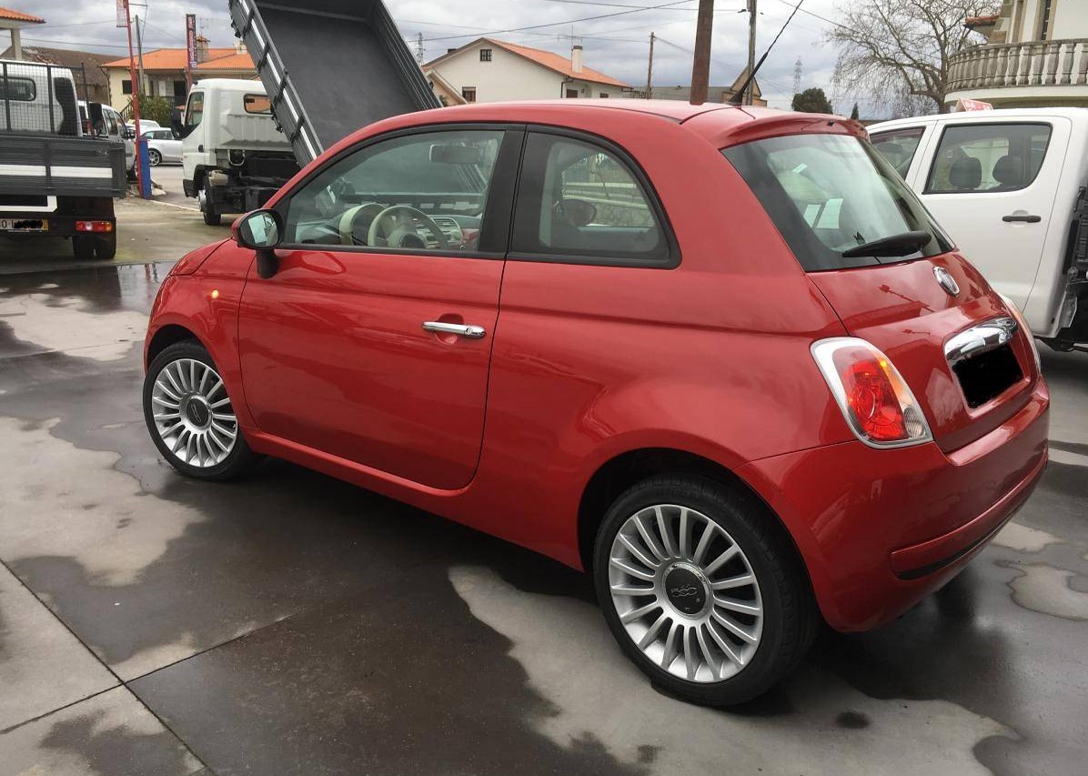 Left hand drive car FIAT 500 (01/04/2011) - 