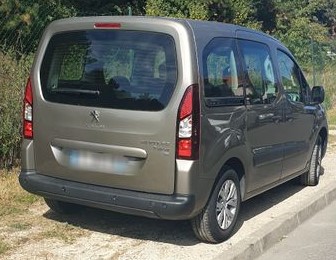 Left hand drive PEUGEOT PARTNER 1.6 HDI ACTIVE AUTO