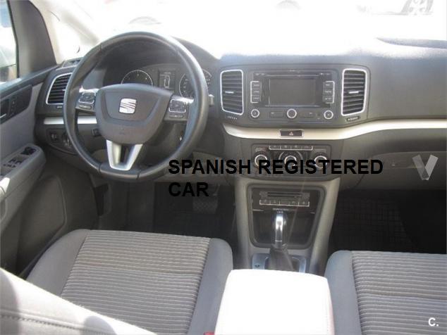 left hand drive SEAT ALHAMBRA (01/04/2012) -  