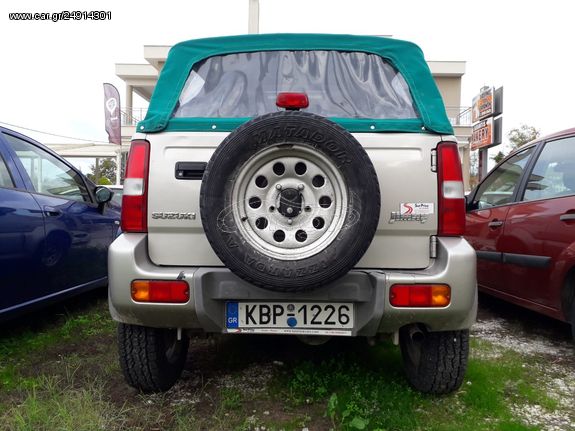 Left hand drive SUZUKI JIMNY 1.3 SOFTOP GREEK REG