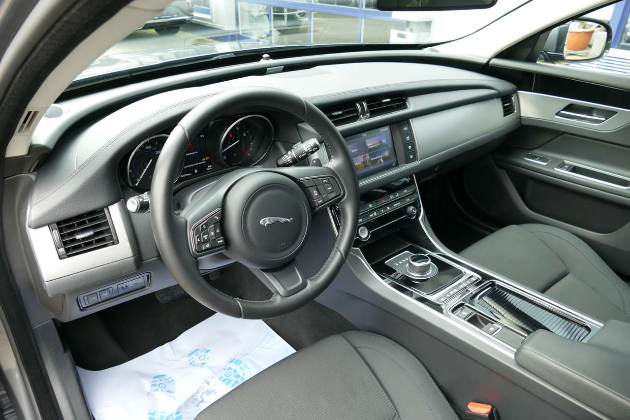 Left hand drive car JAGUAR XF (01/03/2019) - 