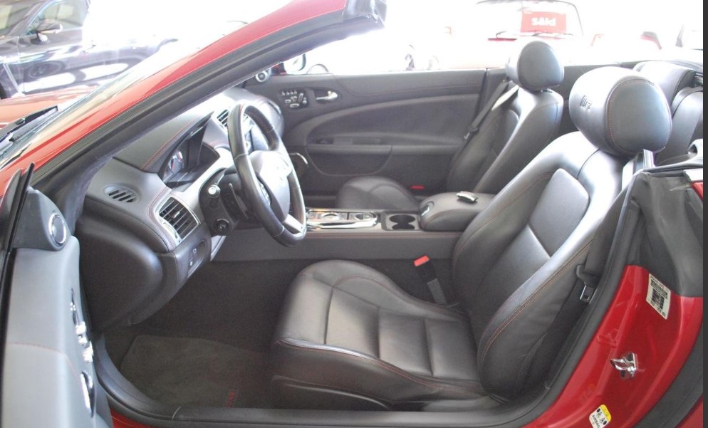 left hand drive JAGUAR XKR (01/04/2012) -  