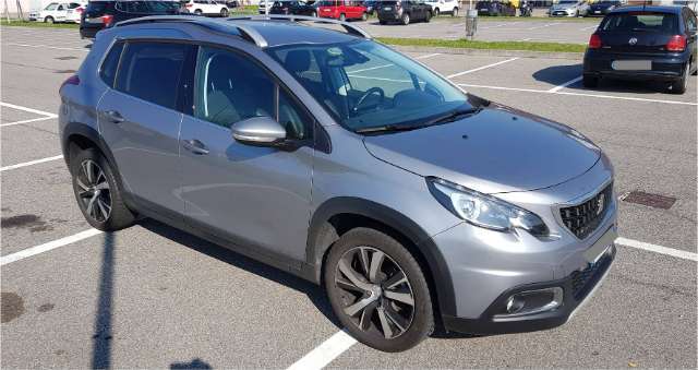 Left hand drive car PEUGEOT 2008 (01/02/2019) - 