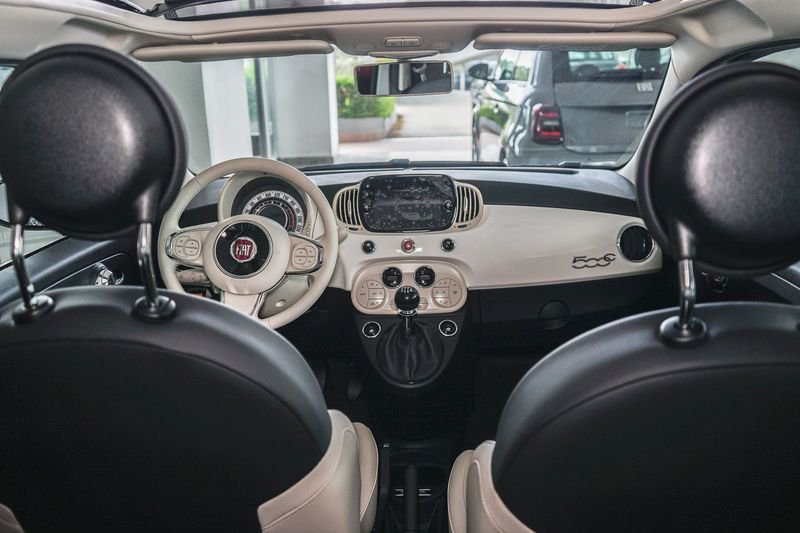 left hand drive FIAT 500C (01/07/2021) -  