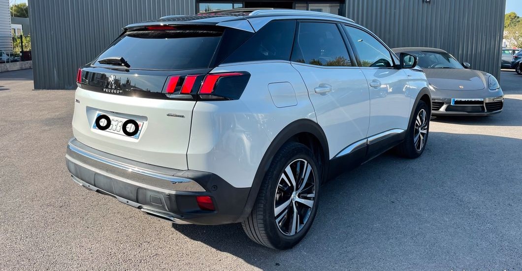 Left hand drive PEUGEOT 3008 1.2 GT LINE SUNROOF FRENCH REG