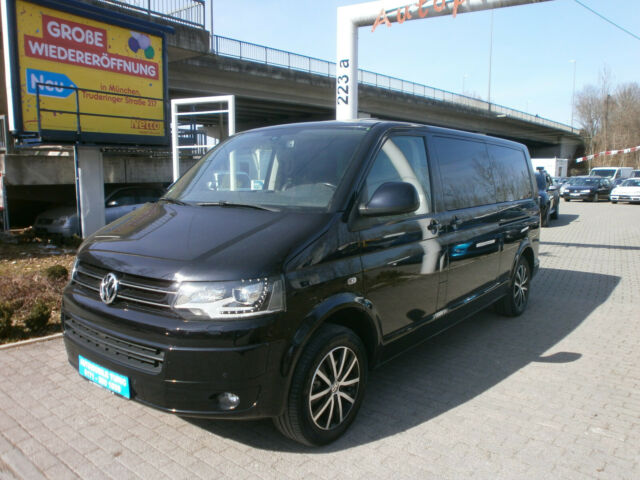 Left hand drive VOLKSWAGEN TRANSPORTER LWB 8 SEATS AUTO