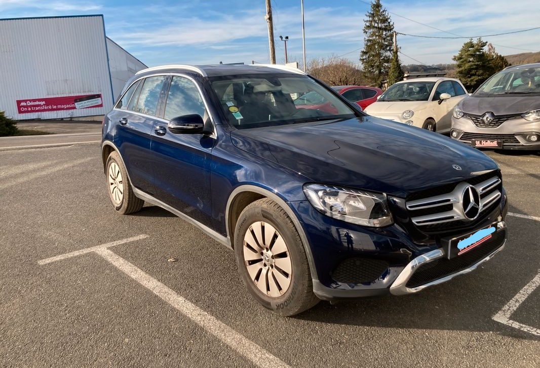 Left hand drive MERCEDES GLC  glc 220d 4matic business FRENCH REG