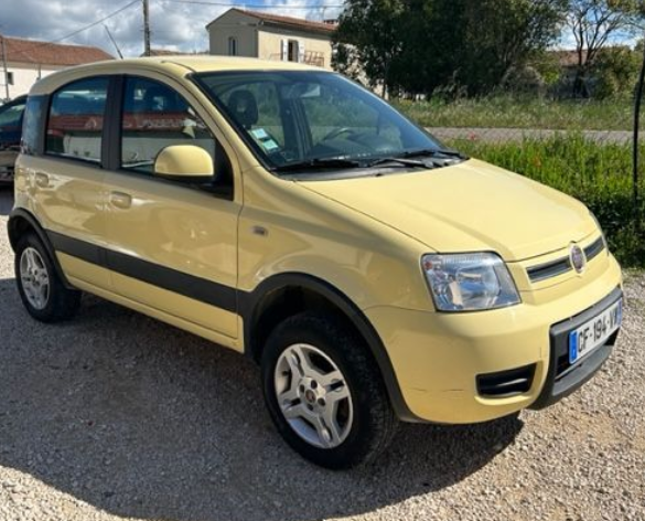 Left hand drive FIAT PANDA 1.3 JTD 4X4 FRENCH REG