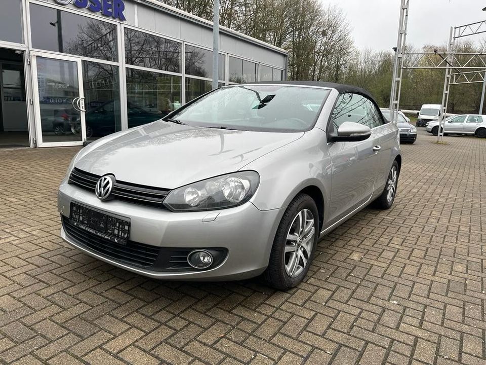 Left hand drive VOLKSWAGEN GOLF VI Cabriolet Basis TSI