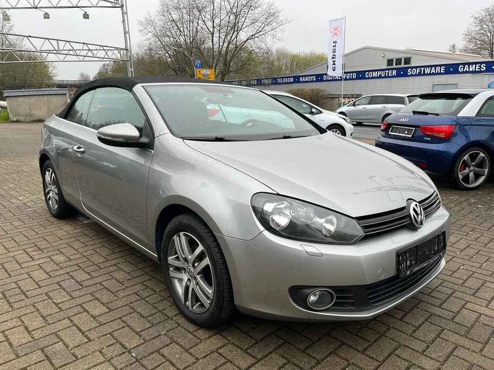 Left hand drive VOLKSWAGEN GOLF VI Cabriolet Basis TSI