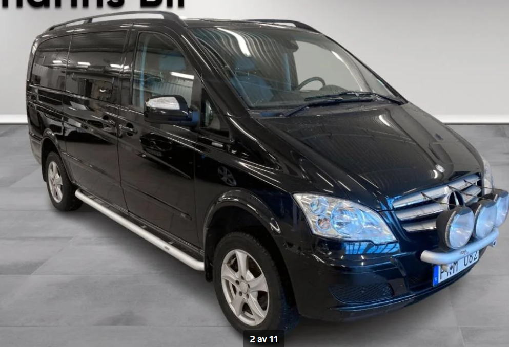 lhd car MERCEDES VIANO (01/12/2014) - 