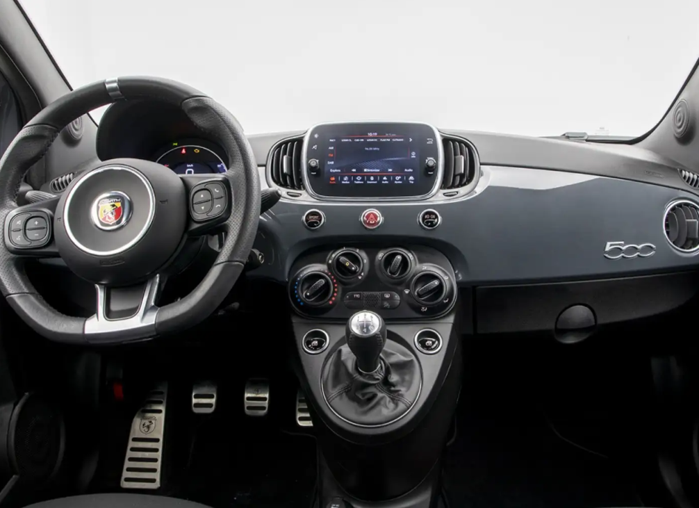 Left hand drive car ABARTH 595 (01/04/2020) - 