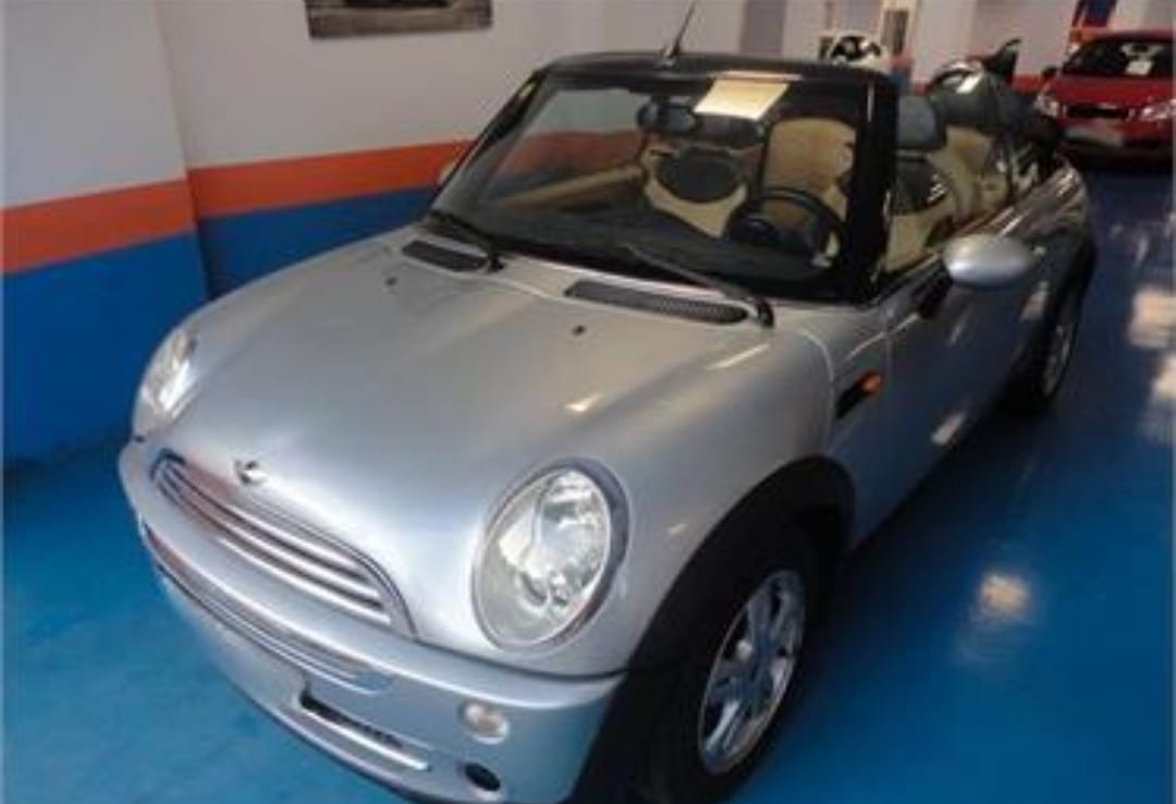 Left hand drive MINI COOPER 1.6 CABRIOLET