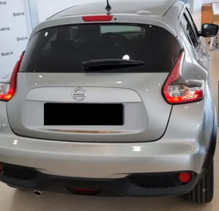 Left hand drive car NISSAN JUKE (01/10/2018) - 